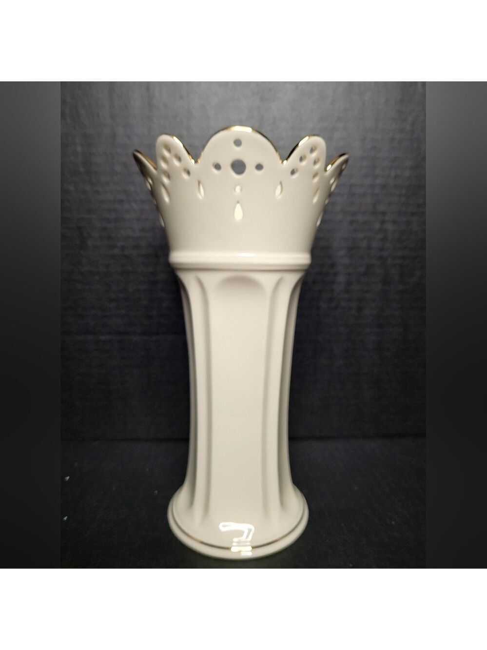 Lenox Linen and Lace Medium Vase #6340970